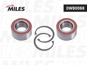 Подшипник ступ.пер. OPEL Astra/Corsa/Kadett/Vectra/DAEWOO Nexia/Lanos/Espero/Nub DWB0068 MILES
