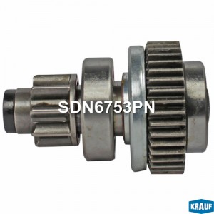 Привод стартера TOYOTA Land Cruiser 100 (HDJ100,UZJ100) (98-02) (бендикс) KRAUF SDN6753PN KRAUF