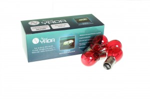 ЛАМПА PR21/5 W12VBAW15D (КРАСНАЯ) NORD YADA(ГАБАРИТ-СТОП-СИГНАЛ) 902500 NORD YADA