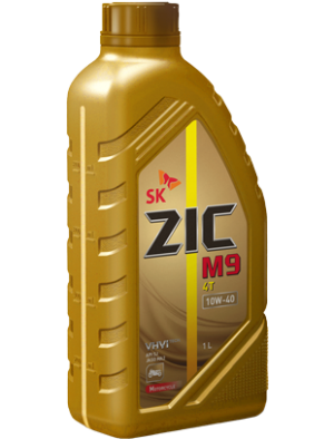 Масло моторное для 4-х тактных двигателей ZIC M9 4T 10W40 синт.1л 132026 ZIC