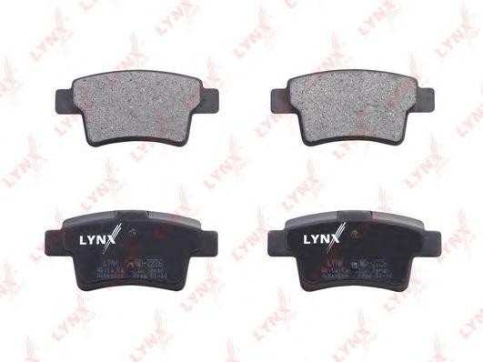 Колодки тормозные задние подходит для CITROEN C4 Picasso/Grand Picasso 1.6-2.0D  BD-2226 LYNXAUTO