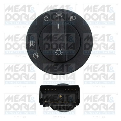 Выключатель VW Caddy (04-10) света фар MEAT&DORIA 23834 MEAT DORIA
