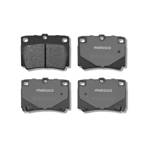 Колодки тормозные задние дисковые к-кт 3010020 3010020 METACO