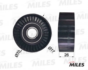 Ролик ремня приводного CHRYSLER/JEEP/MAZDA 2.0/4.2/5.7/6.1 (SKF VKM32243) AG0301 AG03012 MILES