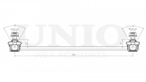 Стойка стабилизатора передняя SSP-50037 UNIO