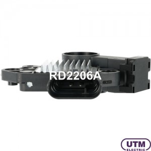Реле регулятор напряжения CHEVROLET Aveo (02-),Lacetti (04-),Captiva (06-11) UTM RD2206A UTM