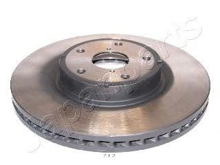 диск тормозной передний!\ Subaru Tribeca 3.0/3.6i 05> DI-712 JAPAN PARTS GROUP