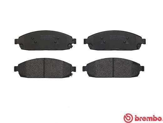 P37010 1173 02 [05080868AA] !колодки дисковые п.\ Jeep Grand Cherokee III/Comman P37010 BREMBO