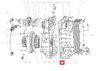 Кольцо уплотнительное SHACMAN SHAANXI ретардера OE HB400-00047 SHACMAN SHAANXI