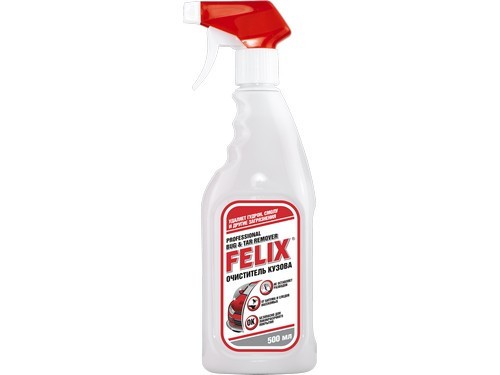 Очиститель кузова от битумных пятен "FELIX" (500 мл) (триггер) 411040009 FELIX