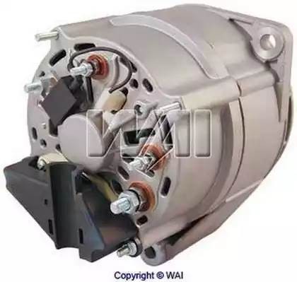 генератор! 24V 100A, CW 9-Groove Pulley\ Omn MB Actros/Axor 12388N WAI