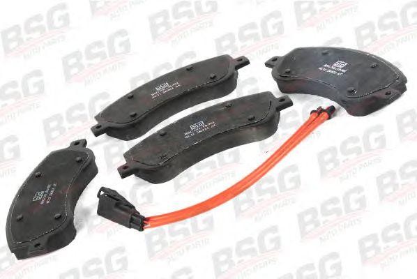 Колодки тормозные FORD Transit (06-) передние с датчиком (4шт.) BSG BSG30200005 BSG