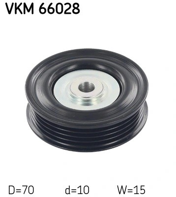 ролик ремня приводного !\Suzuki Swift IV VKM66028 SKF