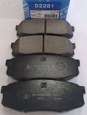D2281-01 FDB4230 [0446533440] !колодки дисковые з.\ Toyota Land Cruiser 4.7/4.5D D2281H MK KASHIYAMA