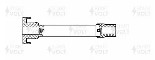 Наконечник катушки зажигания для а/м Great Wall Hover H6 (11-)/Haval F7 (18-) 1. STC 2701 START VOLT