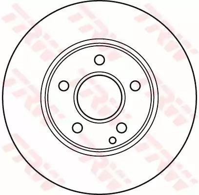 MERCEDES BENZ W204 2007> DF4947 TRW