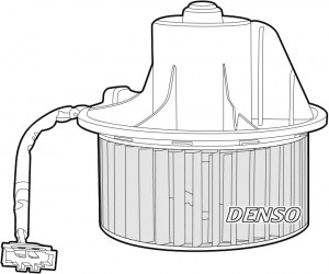 вентилятор отопителя! VW T4 all 90-03 DEA32004 DENSO