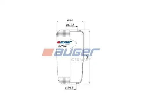 MAN M/F2000/F90/TGA без стакана и верхней площадки A34916 AUGER