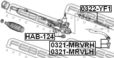 HONDA MR-V (2003>) 0322-YF1 FEBEST