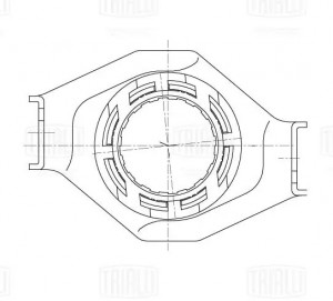 Муфта выкл. сцеп. Ford Escort VI (95-) (мех.) (CT 1015) CT 1015 TRIALLI
