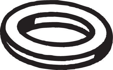 Прокладка MAZDA 323F (BA),Xedos 9 (2.0) (V6) выхлопной системы BOSAL 256-282 BOSAL