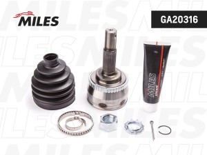 ШРУС наружный NISSAN PRIMERA 1.6-2.0 96-02 (с ABS) (GKN 303447) GA20316 GA20316 MILES