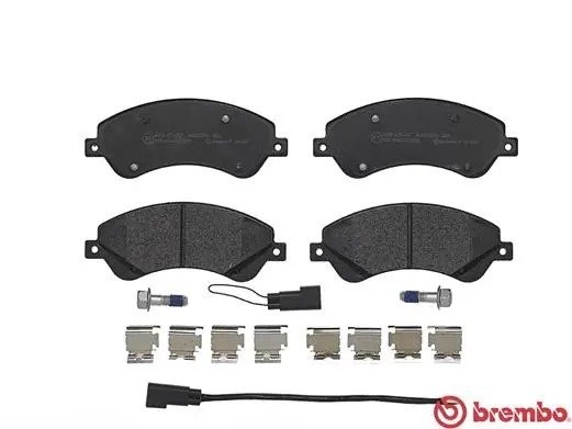 P24065 1251 02=FVR1929 [1433954] !колодки дисковые п.\ Ford Transit/Tourneo Conn P24065 BREMBO