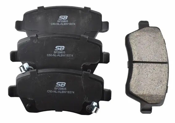 Колодки тормозные передние SUZUKI SWIFT 05-/OPEL AGILA 07-/NISSAN MICRA 10- BP29 BP29805 SB NAGAMOCHI