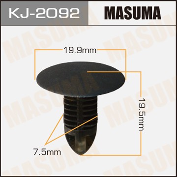 Пистон обивки универсальный MASUMA KJ2092 MASUMA