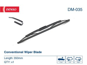 Щетка стеклоочистителя 350mm прямая низкий профиль DM-035 DM-035 DENSO
