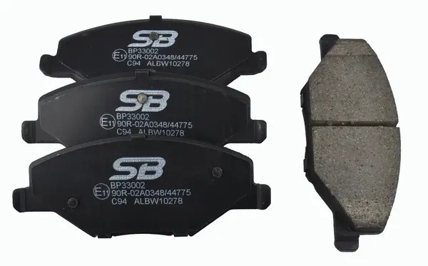 Колодки тормозные передние (VW POLO (RUS) 11-/SKODA FABIA 11-) BP33002 BP33002 SB NAGAMOCHI