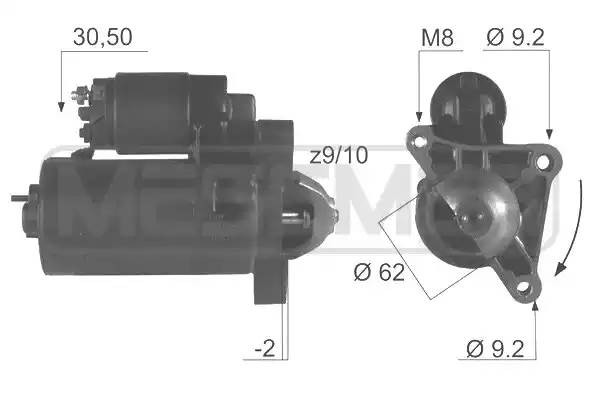 CITROEN C2 / C3 / C4 / SAXO 220044 ERA