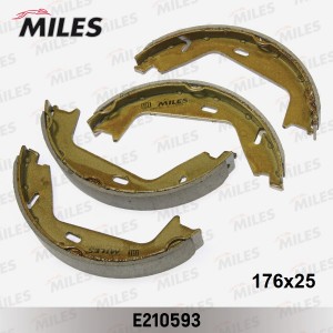 Колодки стояночного тормоза VOLVO S60/S80/V70/XC70 98- (TRW GS8674) E210593 E210593 MILES