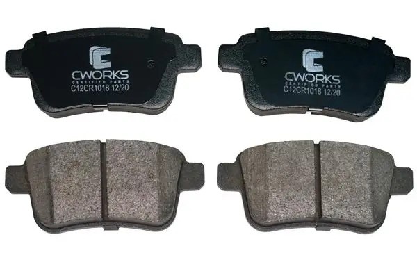 Тормозные колодки задние Low Metallic C12CR1018 C12CR1018 CWORKS