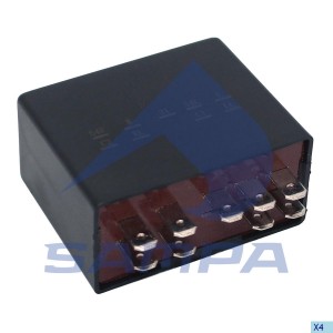 реле поворотов !9 контактов, 24V (3+1)x21W\ MAN F2000 022.214 SAMPA