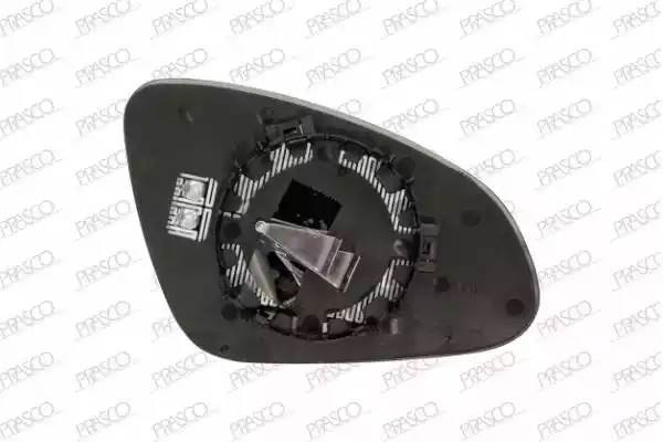 стекло зеркала левое! с кроншт. асферч. с подогр.\ Opel Astra J 1.4-1.6i/1.3-2.0 OP4167504 PRASCO GROUP