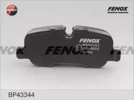 Колодки тормозные дисковые Land Rover Discovery, Range Rover 04- BP43344 FENOX