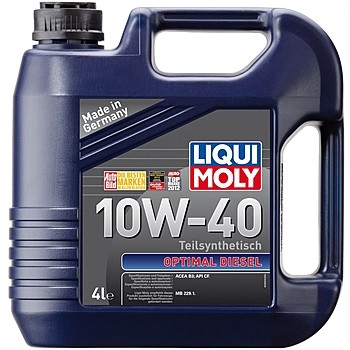 3934 LiquiMoly П/с. мот.масло Optimal Diesel 10W-40 CF B3 (4л) 3934 LIQUI MOLY