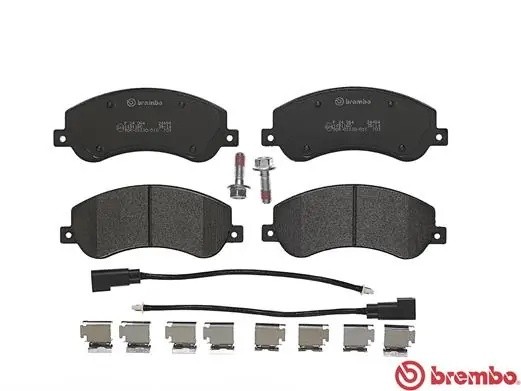 P24064 1250 02 !колодки дисковые п.\ Ford Transit 2.3 16V/2.2TDCi/2.4TDCi 06> P24064 BREMBO