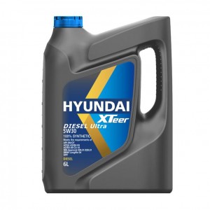 HYUNDAI XTEER D800 C3 (DIESEL ULTRA) 5W30 6Л API CF, SN ACEA C2, C3 BMW Longlife 1061001 HYUNDAI XTEER