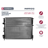 Радиатор охл. двигателя Renault Logan I 04-  Clio II 98-  Kangoo I 97- МКПП с ко M4991013 MARSHALL