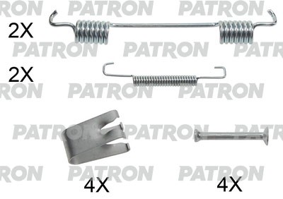 Комплект монтажный тормозных колодок барабанных LAND ROVER RANGE ROVER SPORT 05 PSRK0231 PATRON