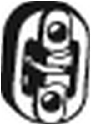 Крепеж VOLVO S40 (95-03),V40 (95-04) глушителя BOSAL 255-190 BOSAL