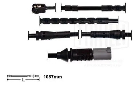 Датчик износа колодок BMW 5 (F10) (10-)/6 (F13) (11-)/7 (F01) (08-) перед. (PFS  PFS 4188 TRIALLI