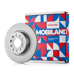 диск тормозной! передний\ Audi A3, VW Caddy/Golf 04> 416101071 MOBILAND