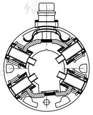 Узел щеточный стартера VBS 1971 START VOLT
