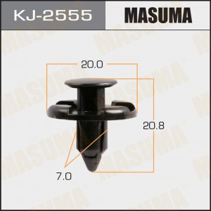 клипса!\ Subaru BRZ 11> KJ-2555 MASUMA