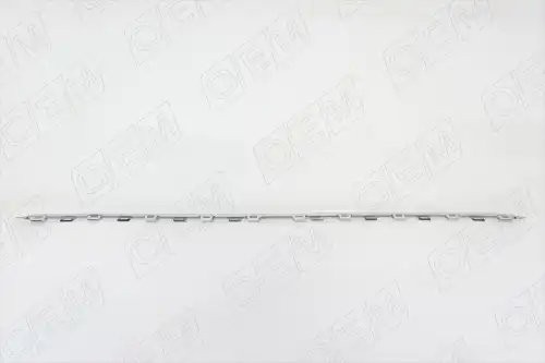 Молдинг бампера заднего центральный Volkswagen Polo sedan 5 2015-2020, хромирова OEM3721 OEMPARTS