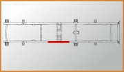 Усилитель Г-3302 рамы центральный левый (S-4мм) (L-600мм) A295330201 AZG