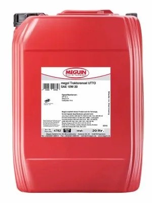 4782 Meguin Мин. тр.масло д/тракт, Megol Traktorenoel UTTO 10W-30 GL-4 (20л) 4782 MEGUIN